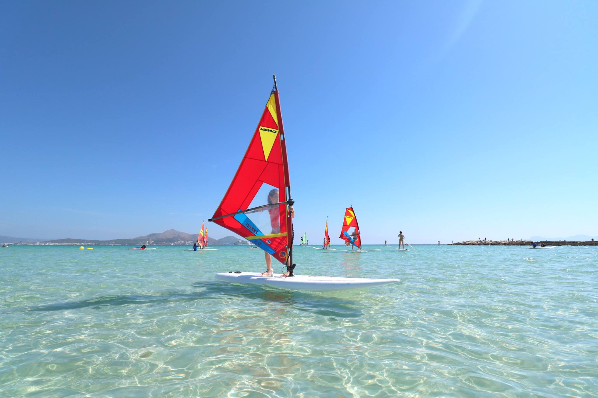 ecole windsurf majorque