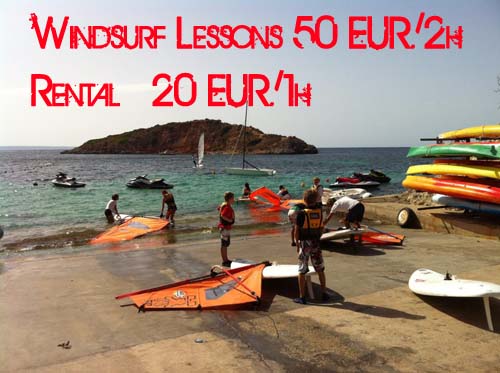 Cours Windsurf Majorque